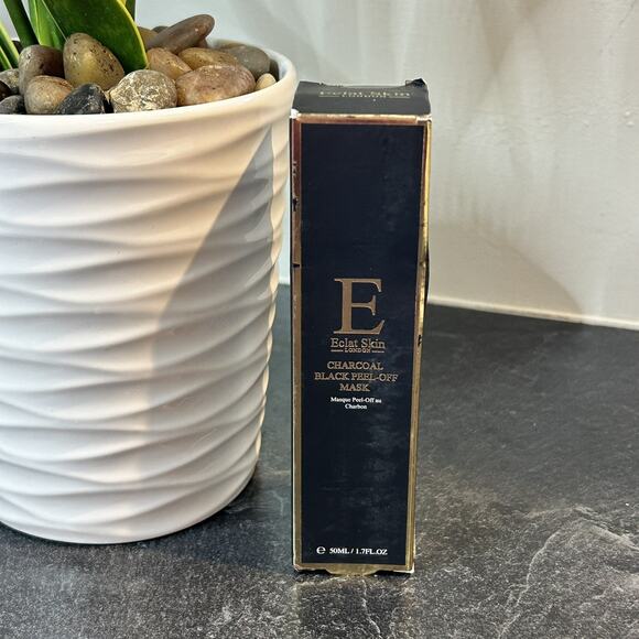 SEALED Eclat Skin London Purifying Charcoal Black Peel Off‎ Mask FULL SIZE 1.7oz - Picture 2 of 7